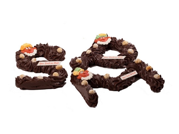 Chocolade letter puur