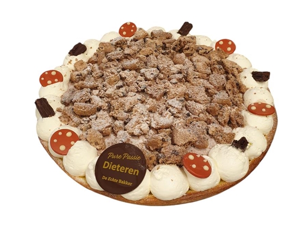 Choco crispy vlaai gist